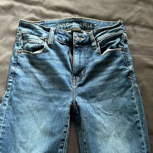 American eagle skinny kick jeans